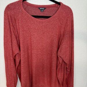 Buffalo David Bitton Ladies Cozy Top- Rust Red/Brown